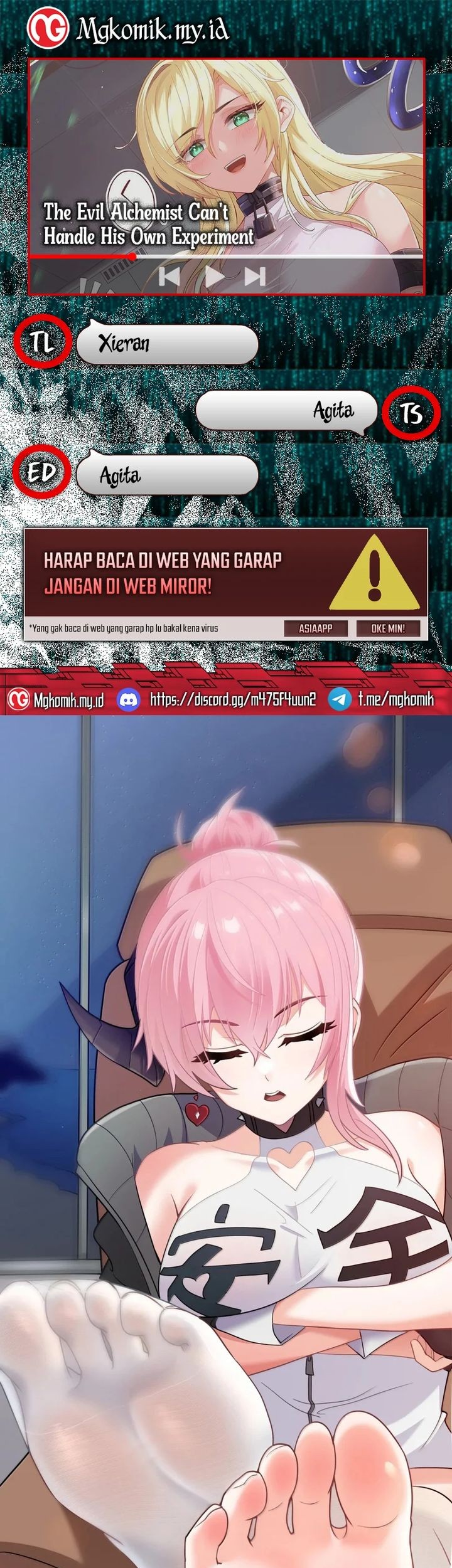 Komik The Evil Alchemist Can’t Handle His Own Experiment Chapter 38 gambar 1