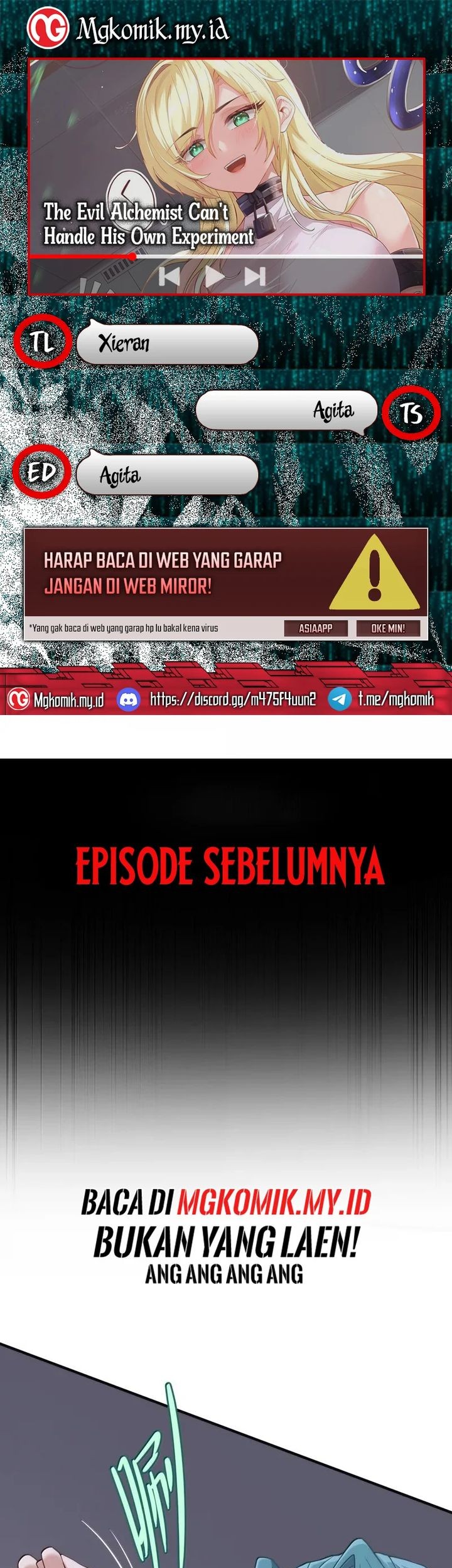 Komik The Evil Alchemist Can’t Handle His Own Experiment Chapter 39 gambar 1