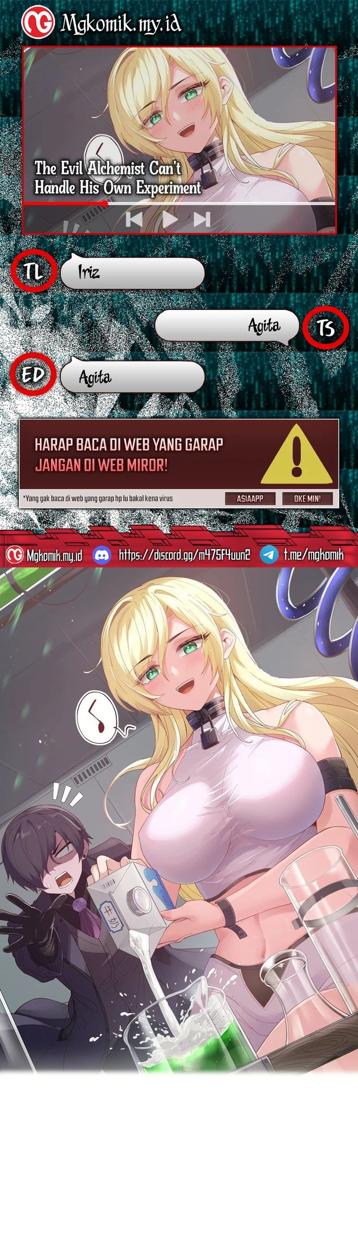 Komik The Evil Alchemist Can’t Handle His Own Experiment Chapter 5 gambar 1