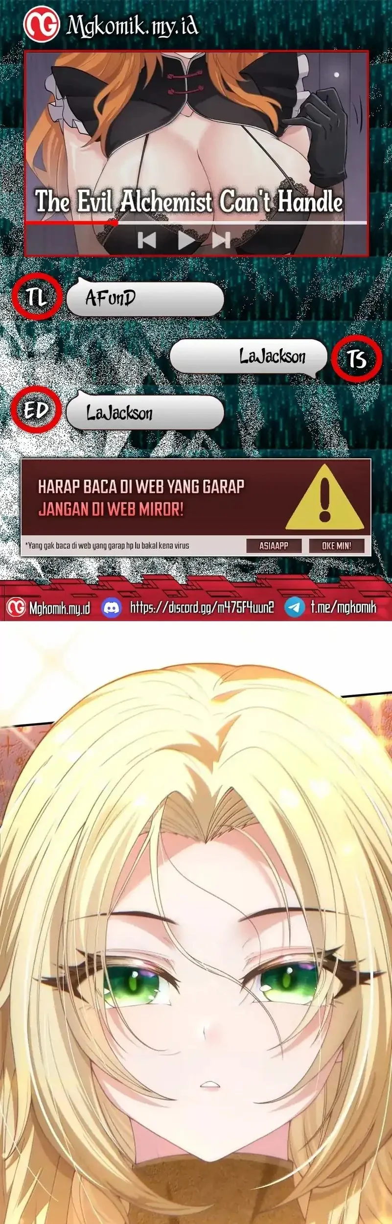 Komik The Evil Alchemist Can’t Handle His Own Experiment Chapter 62 gambar 1