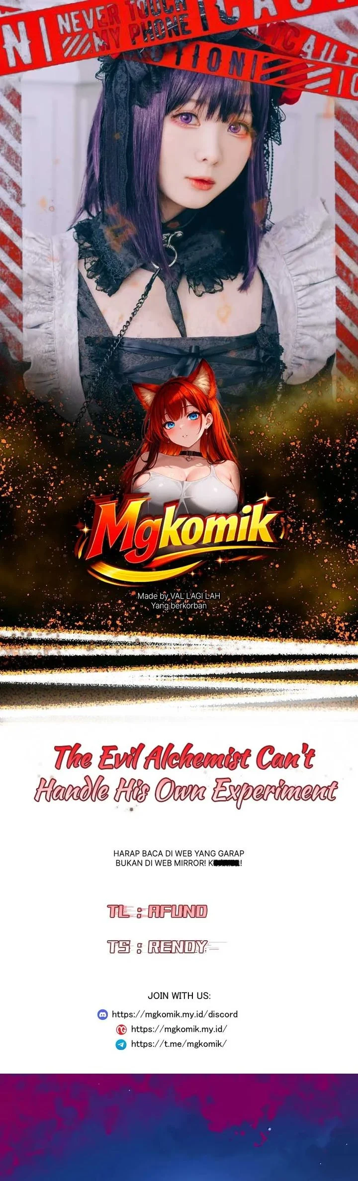 Komik The Evil Alchemist Can’t Handle His Own Experiment Chapter 92 gambar 1
