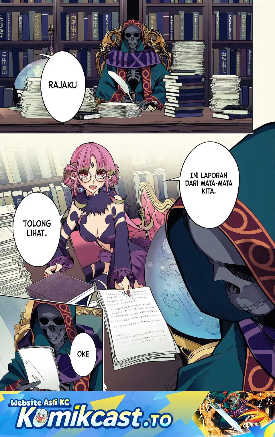 Komik The Executed Sage is Reincarnated as a Lich and Starts an All-Out War Chapter 41 gambar 1