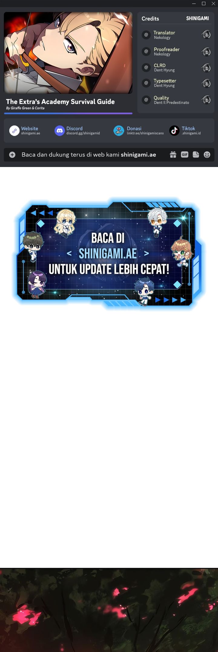Komik The Extra’s Academy Survival Guide Chapter 78 gambar 1