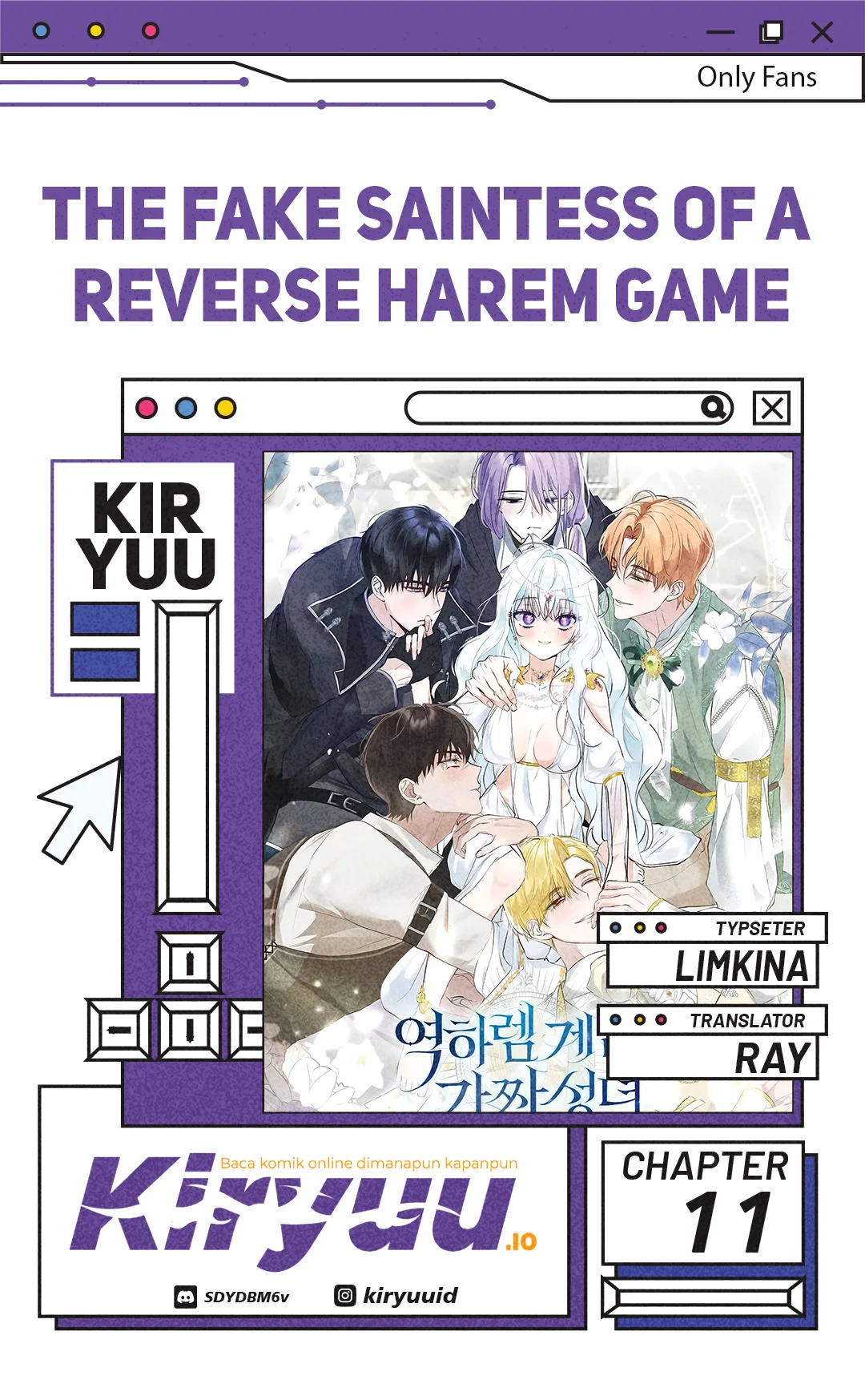 Komik The Fake Saintess of a Reverse Harem Game Chapter 11 gambar 1