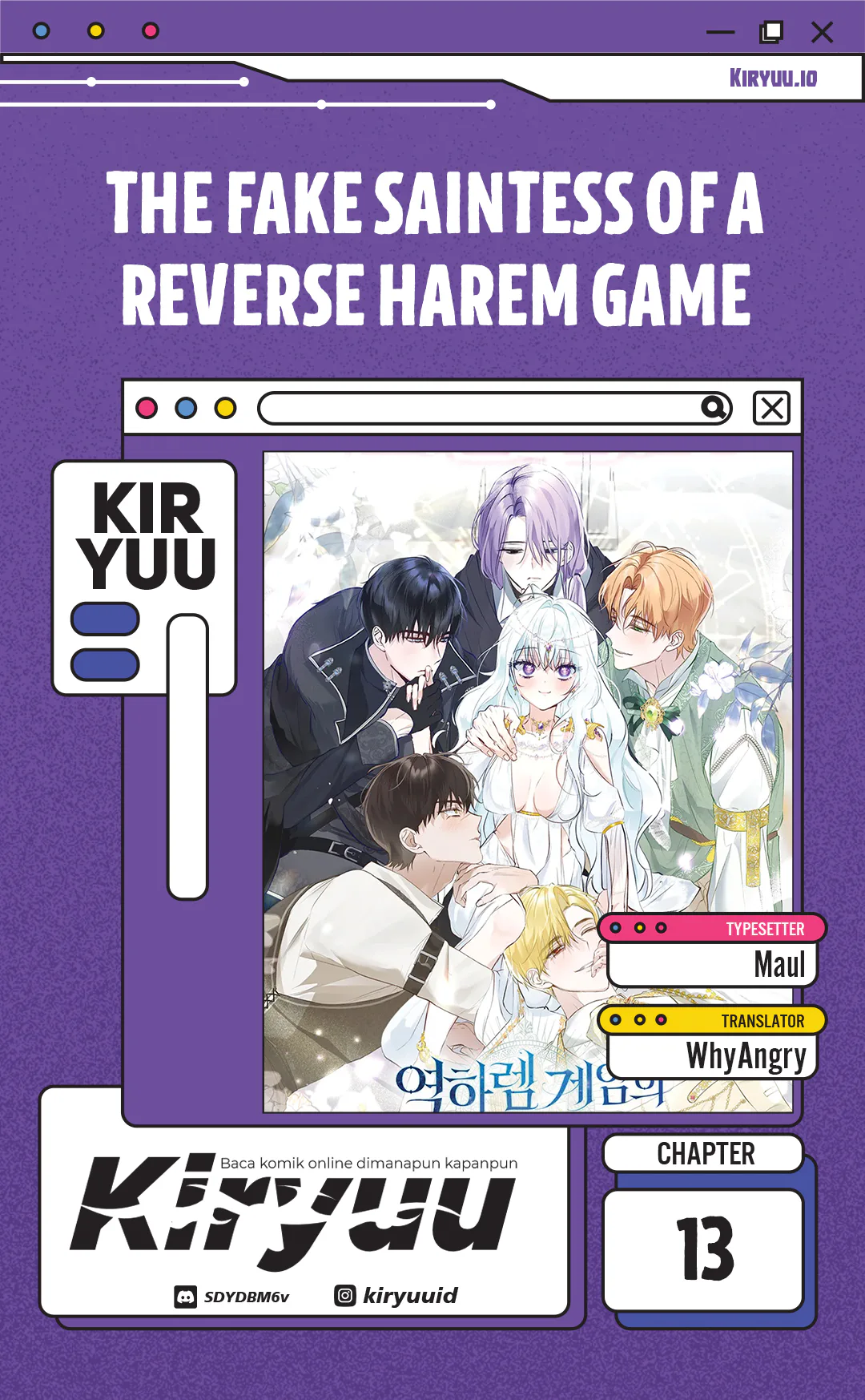 Komik The Fake Saintess of a Reverse Harem Game Chapter 13 gambar 1