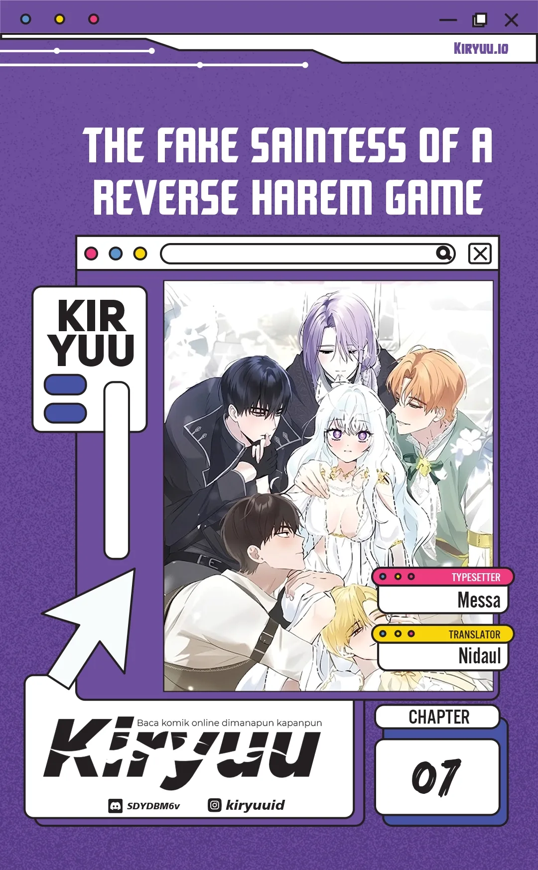 Komik The Fake Saintess of a Reverse Harem Game Chapter 7 gambar 1