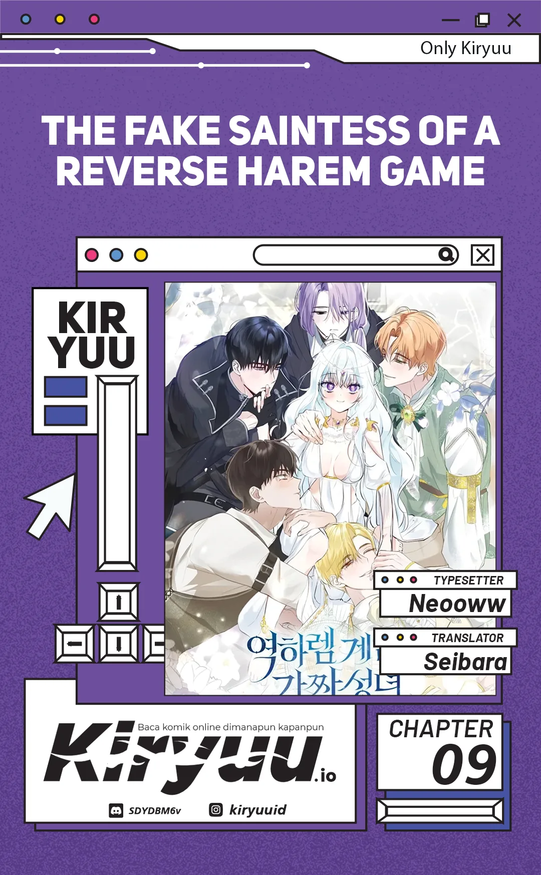 Komik The Fake Saintess of a Reverse Harem Game Chapter 9 gambar 1