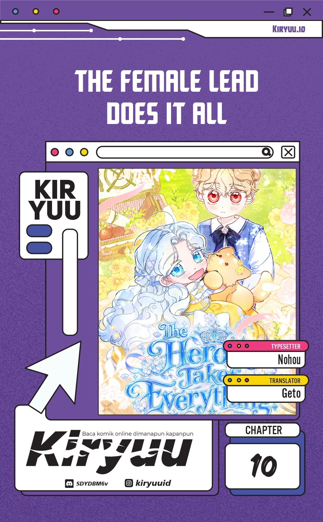 Manhwa The Female Lead Does It All Chapter 10 gambar 2