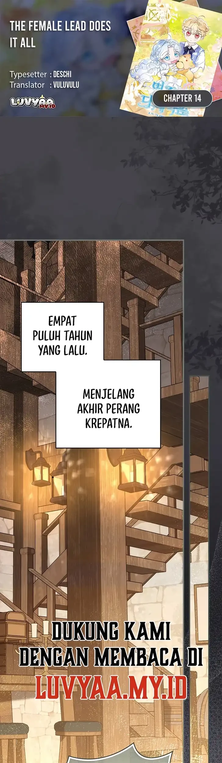 Komik The Female Lead Does It All Chapter 14 gambar 1