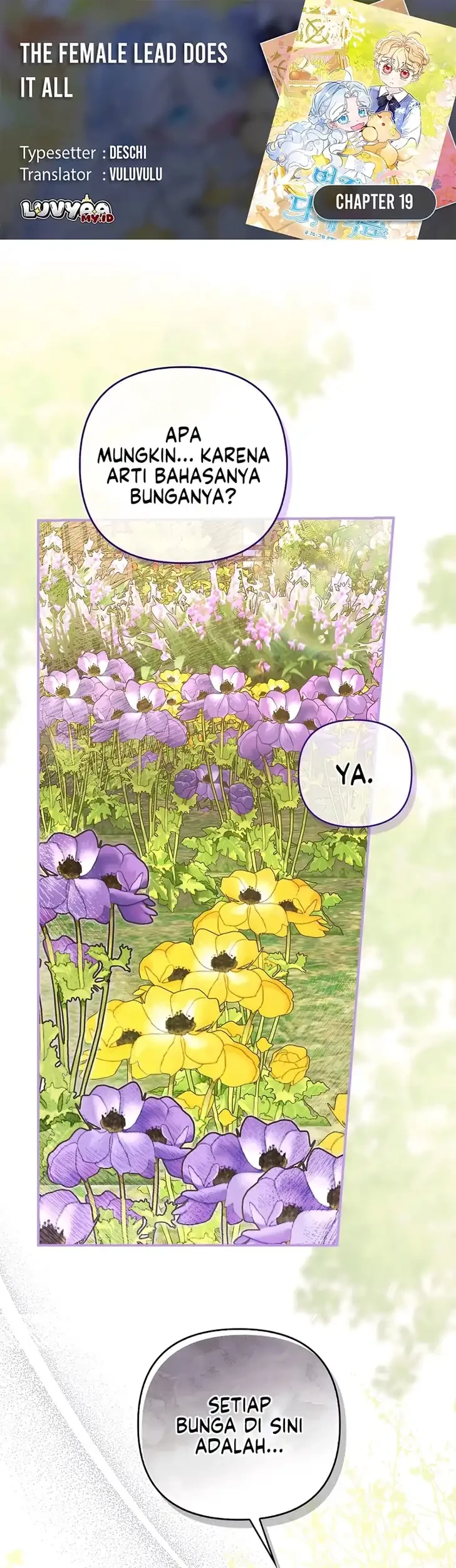 Komik The Female Lead Does It All Chapter 19 gambar 1