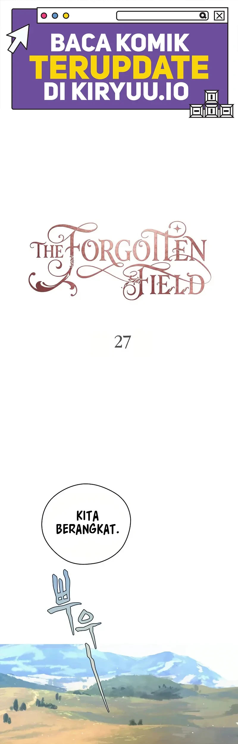 Manhwa The Forgotten Field Chapter 27 gambar 2