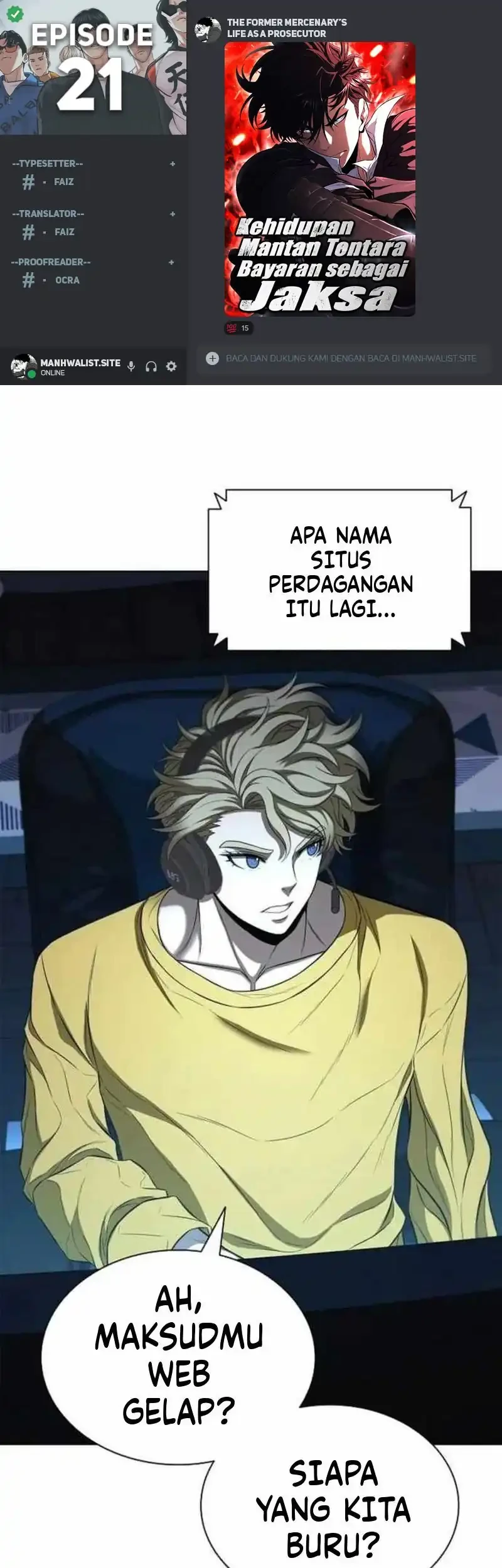 Komik The Former Mercenary’s Life as a Prosecutor Chapter 21 gambar 1