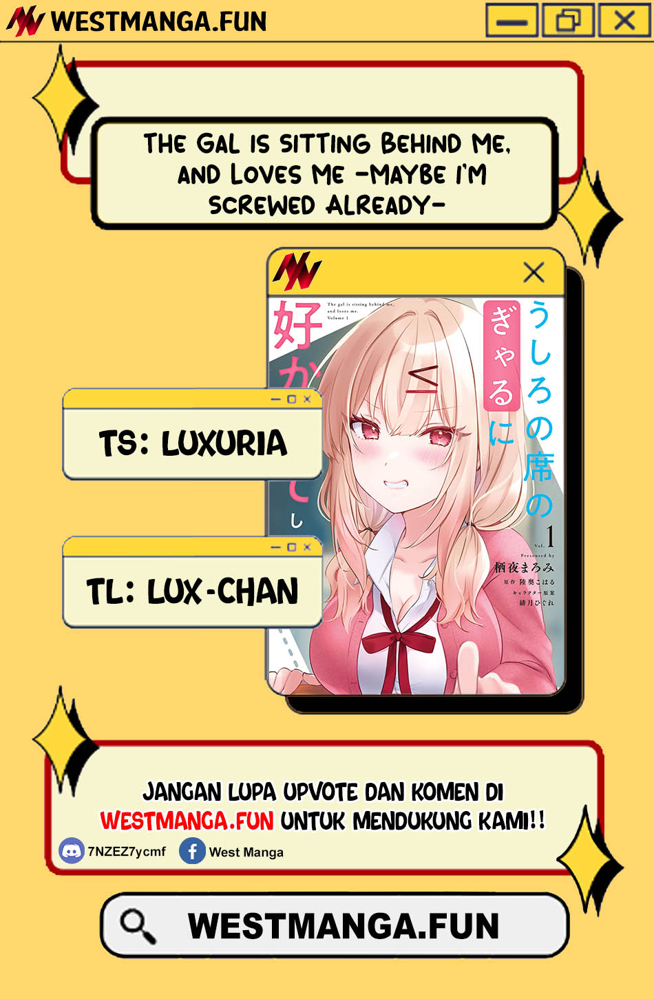 Manga The Gal Sitting Behind Me Likes Me -Maybe I’m Screwed Already- Chapter 11 gambar 2