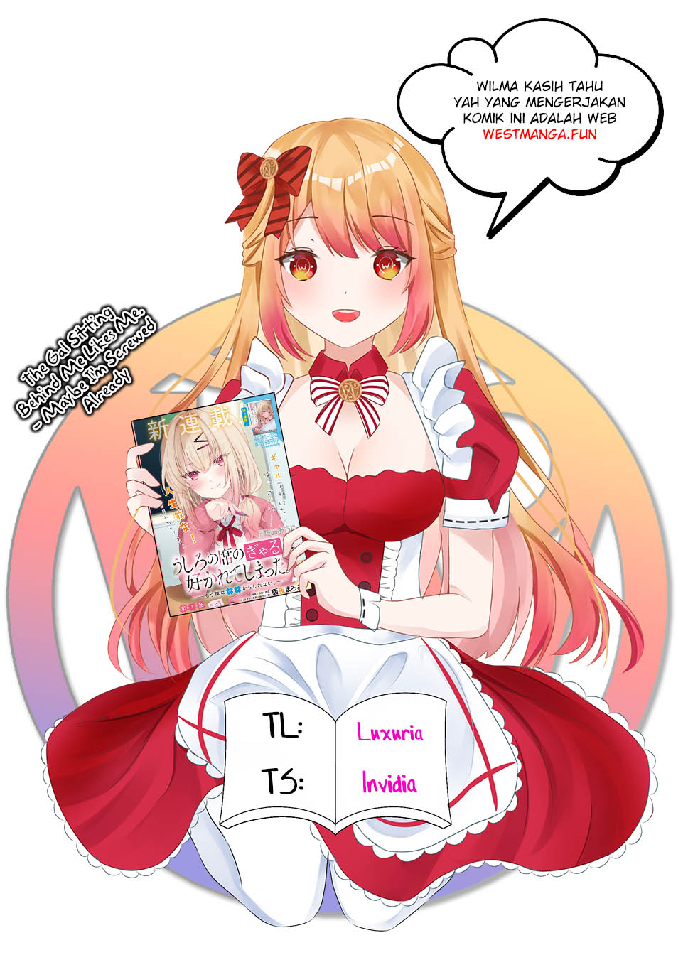 Manga The Gal Sitting Behind Me Likes Me -Maybe I’m Screwed Already- Chapter 8 gambar 2