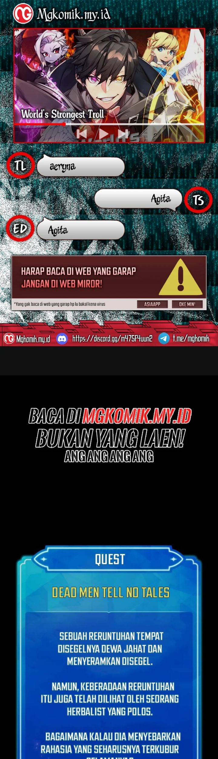Komik The Game’s Greatest Troll Chapter 130 gambar 1
