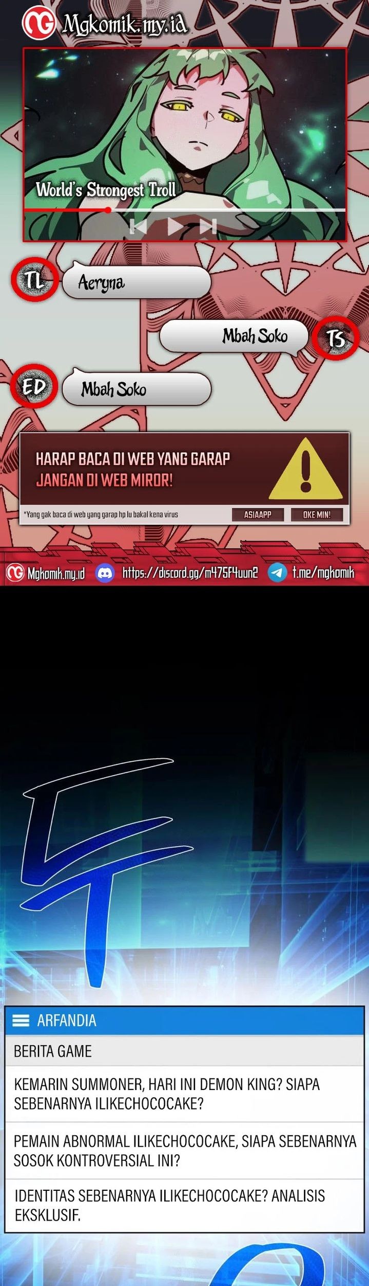 Komik The Game’s Greatest Troll Chapter 139 gambar 1
