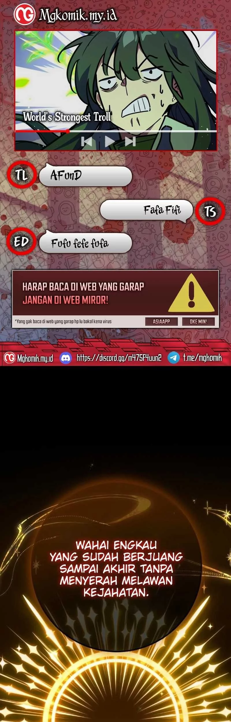Komik The Game’s Greatest Troll Chapter 153 gambar 1