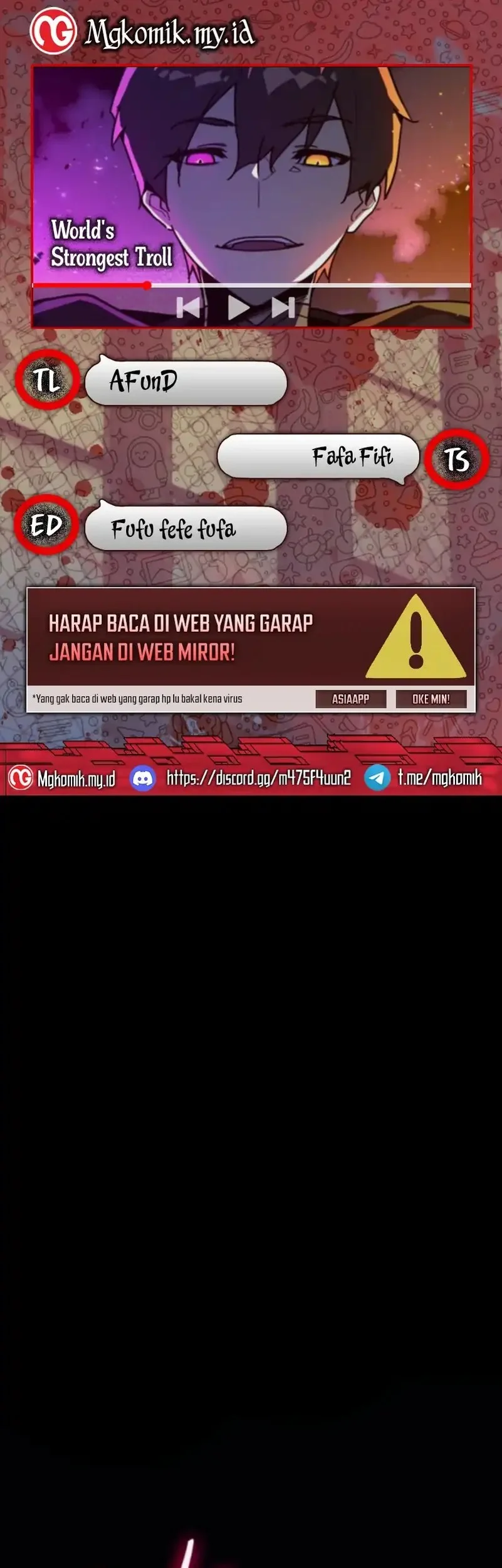 Komik The Game’s Greatest Troll Chapter 156 gambar 1
