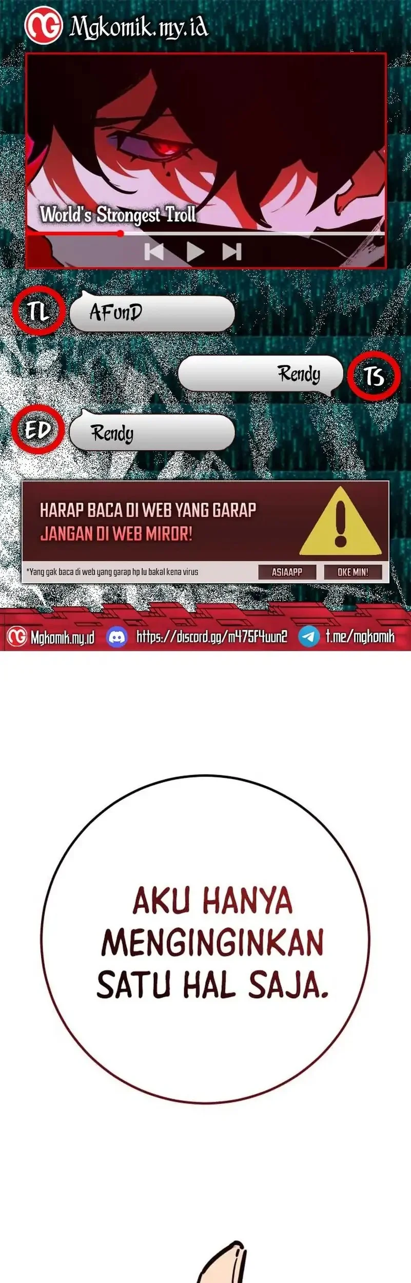 Komik The Game’s Greatest Troll Chapter 161 gambar 1