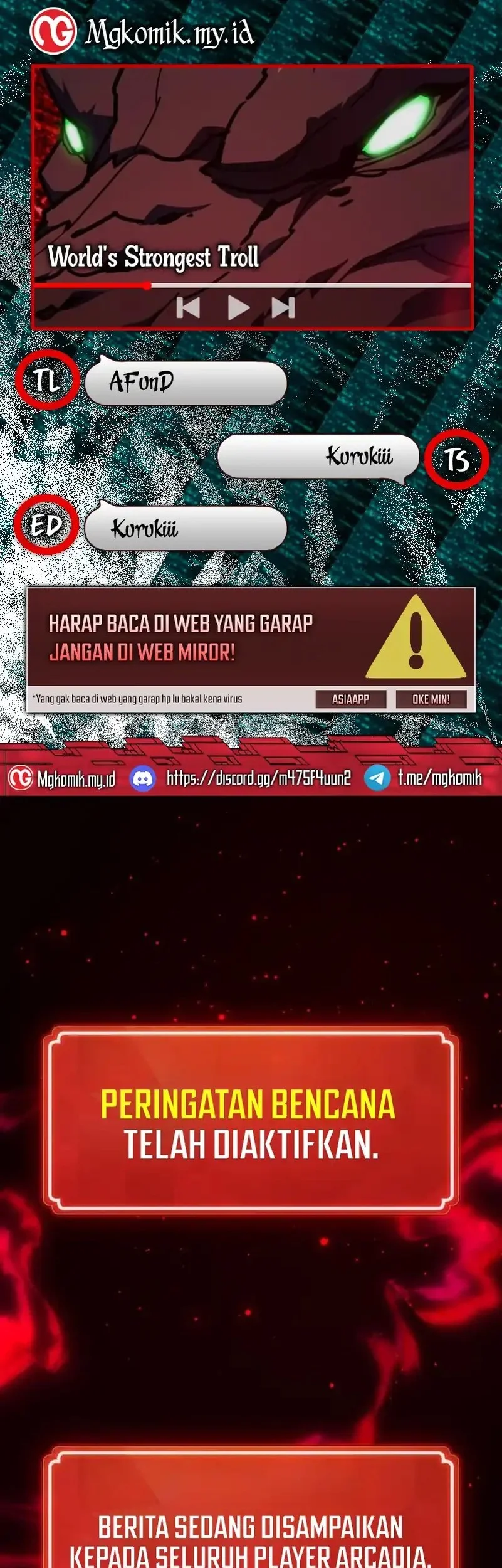 Komik The Game’s Greatest Troll Chapter 162 gambar 1
