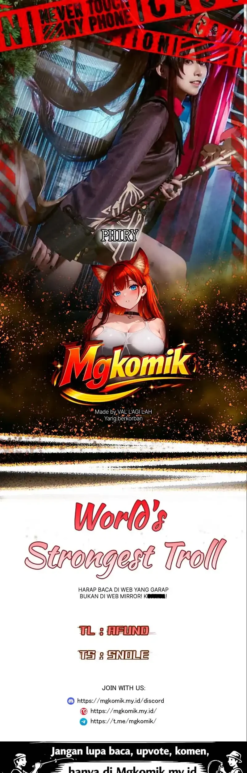 Komik The Game’s Greatest Troll Chapter 184 gambar 1