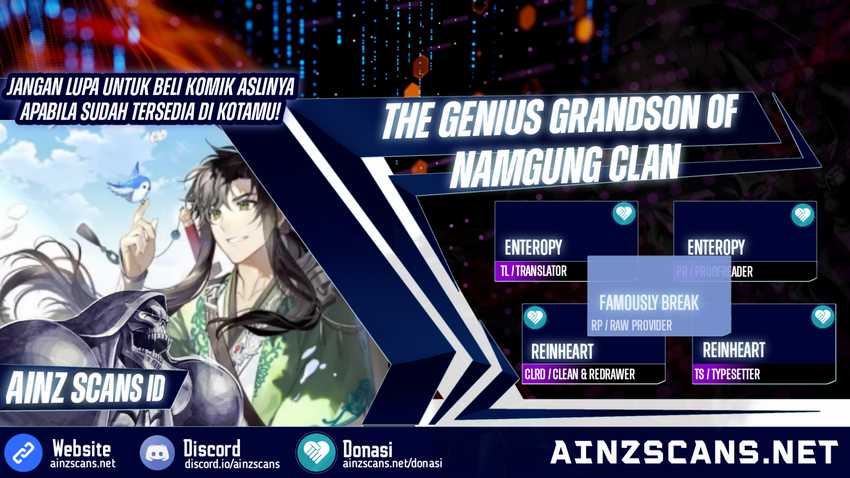 Komik The Genius Grandson of Namgung Clan Chapter 10 gambar 1