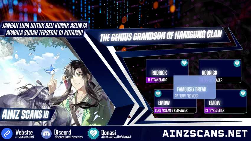 Komik The Genius Grandson of Namgung Clan Chapter 19 gambar 1