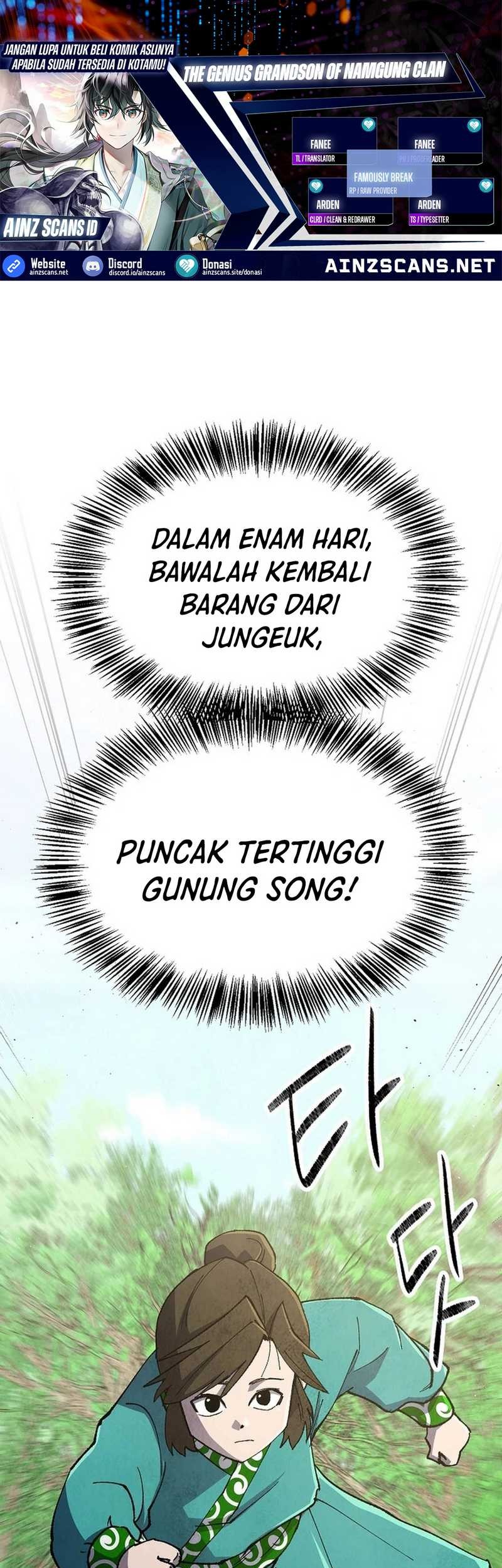 Komik The Genius Grandson of Namgung Clan Chapter 57 gambar 1