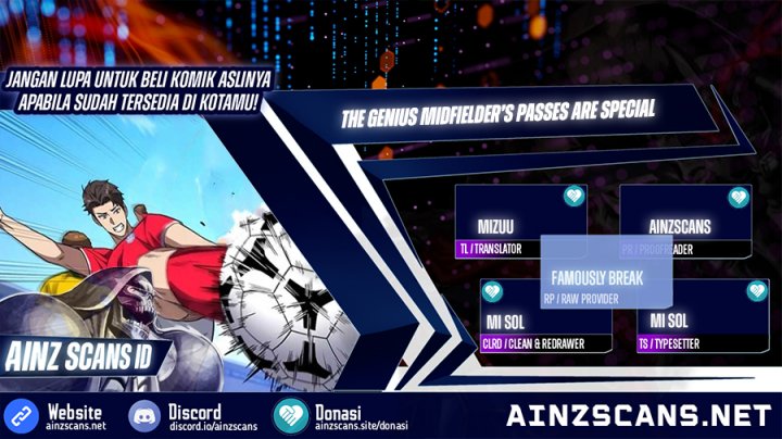 Komik The Genius Midfielder’s Pass Is Special Chapter 14 gambar 1