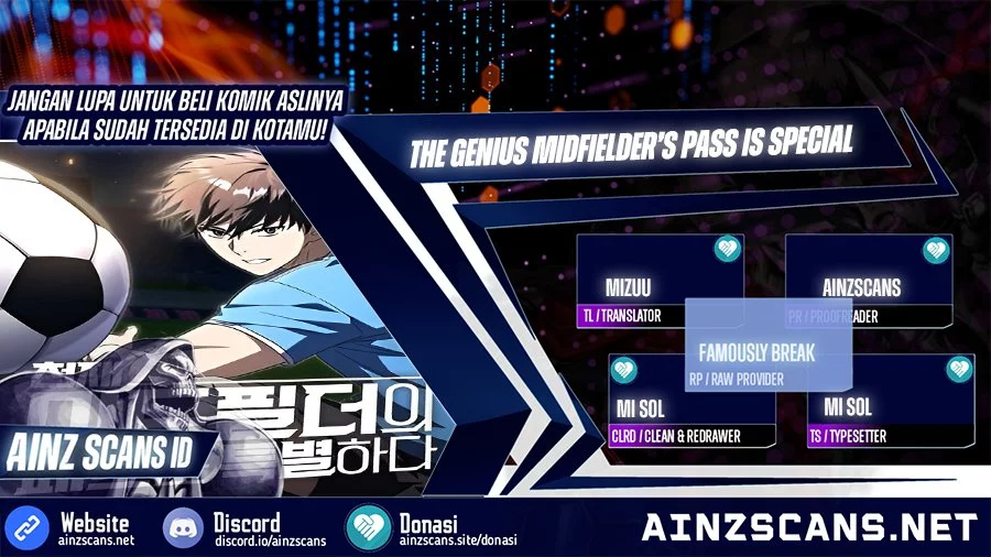 Komik The Genius Midfielder’s Pass Is Special Chapter 24 gambar 1