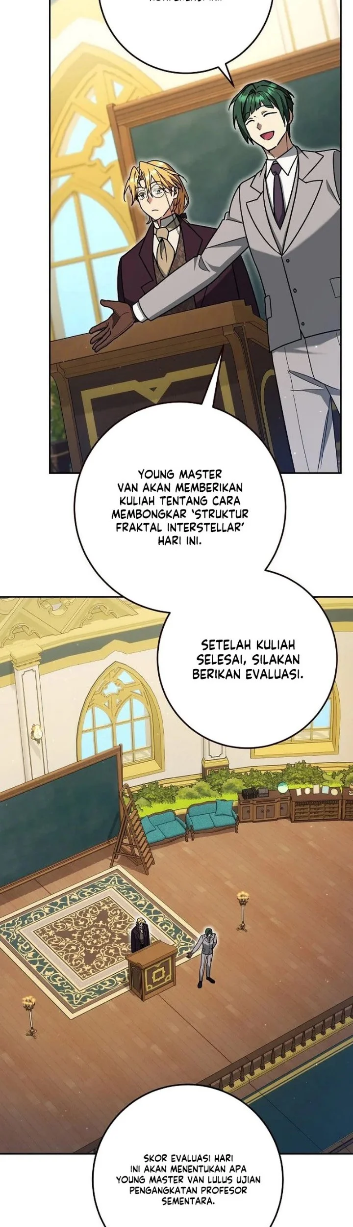 Manhwa The Genius Professor Wants an Easy Life Chapter 13 gambar 2