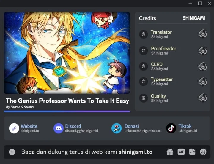 Komik The Genius Professor Wants an Easy Life Chapter 4 gambar 1