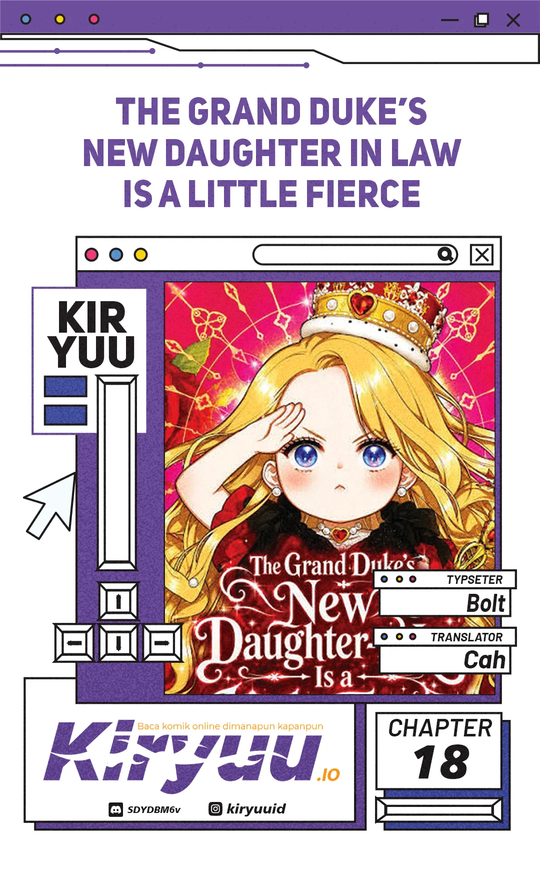 Komik The Grand Duke’s New Daughter-in-Law Is a Little Fierce Chapter 18 gambar 1