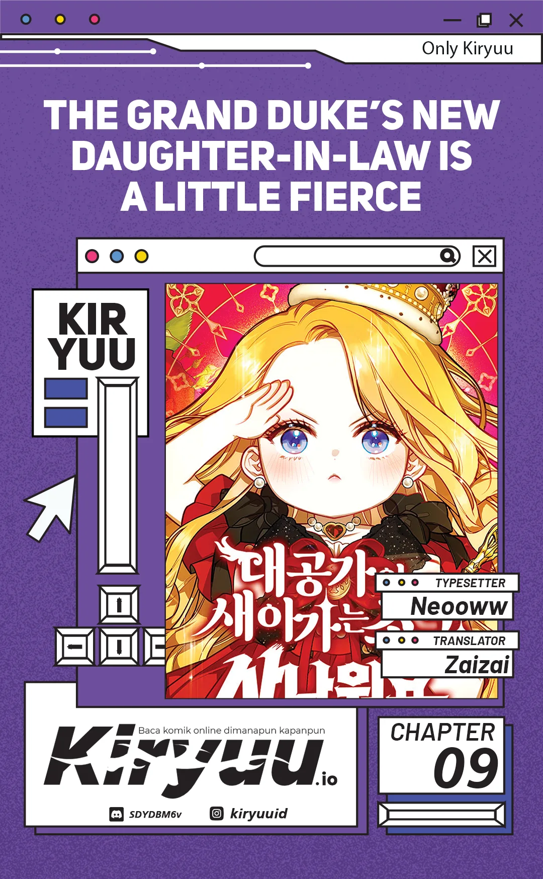 Komik The Grand Duke’s New Daughter-in-Law Is a Little Fierce Chapter 9 gambar 1