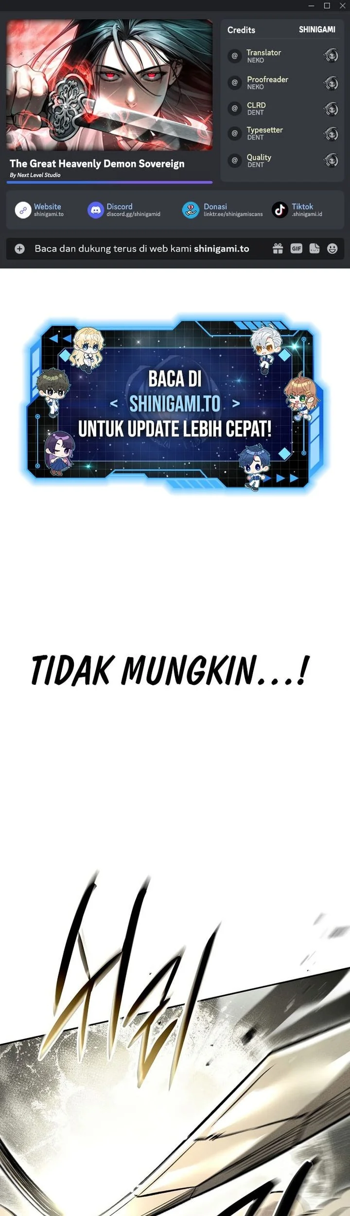 Komik The Great Heavenly Demon Sovereign Chapter 29 gambar 1