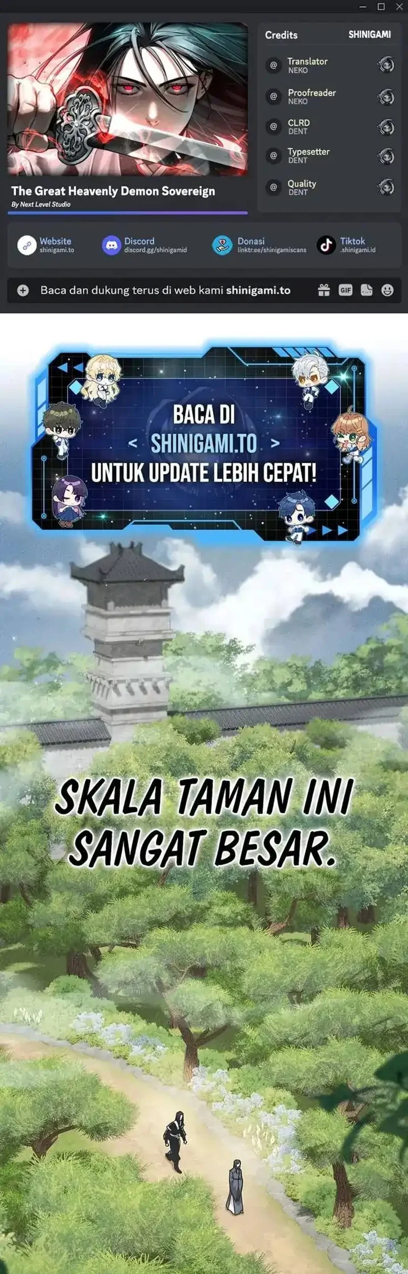 Komik The Great Heavenly Demon Sovereign Chapter 30 gambar 1