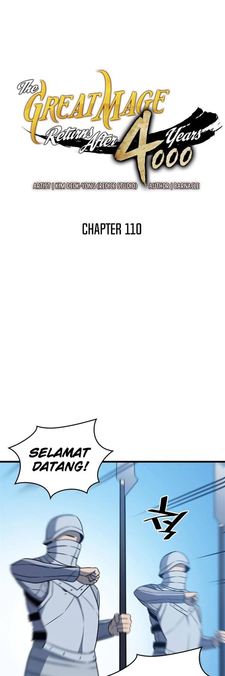Komik The Great Mage Returns After 4000 Years Chapter 110 gambar 1