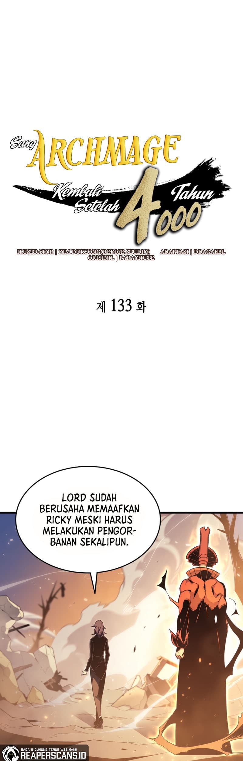 Manhwa The Great Mage Returns After 4000 Years Chapter 133 gambar 2