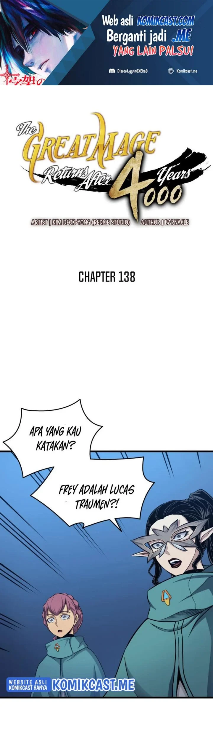 Manhwa The Great Mage Returns After 4000 Years Chapter 138 gambar 2