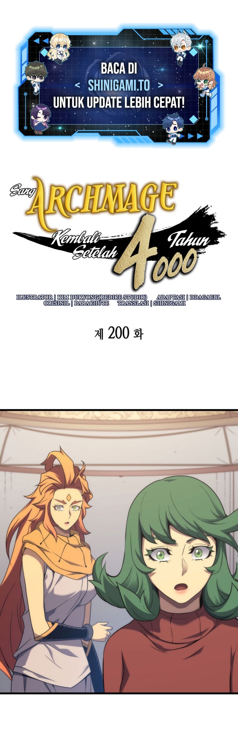 Manhwa The Great Mage Returns After 4000 Years Chapter 200 gambar 2