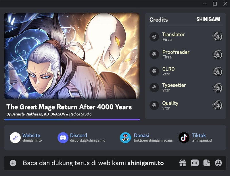 Komik The Great Mage Returns After 4000 Years Chapter 206 gambar 1