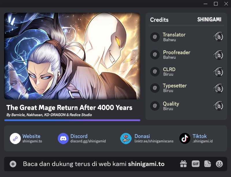 Komik The Great Mage Returns After 4000 Years Chapter 211 gambar 1