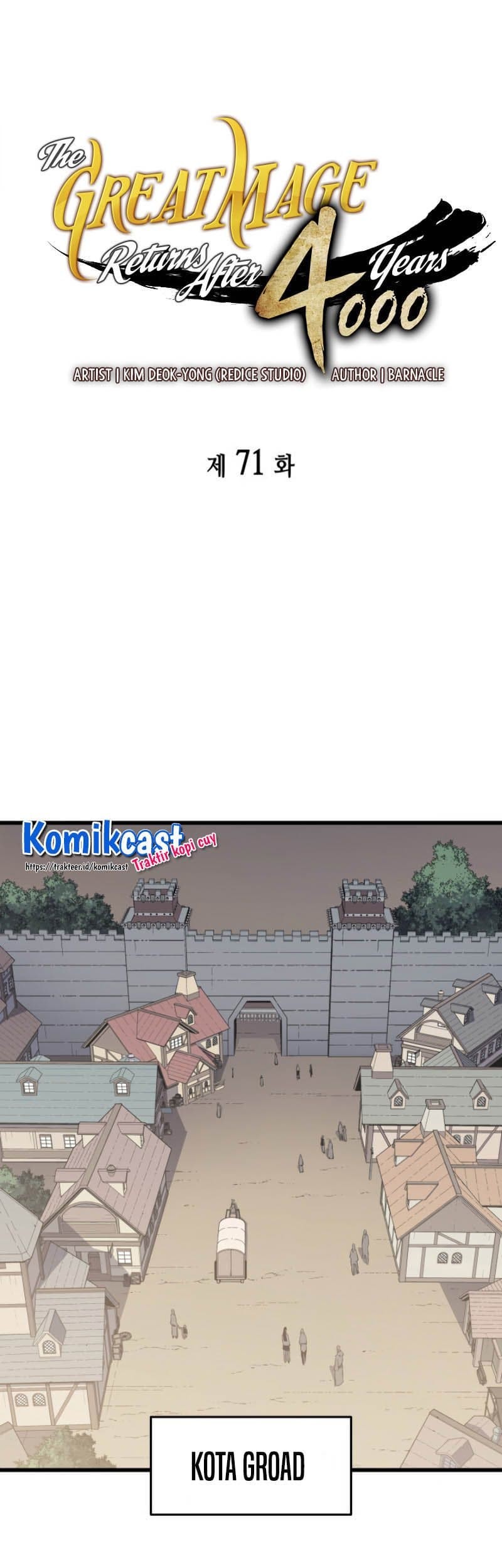 Komik The Great Mage Returns After 4000 Years Chapter 71 gambar 1