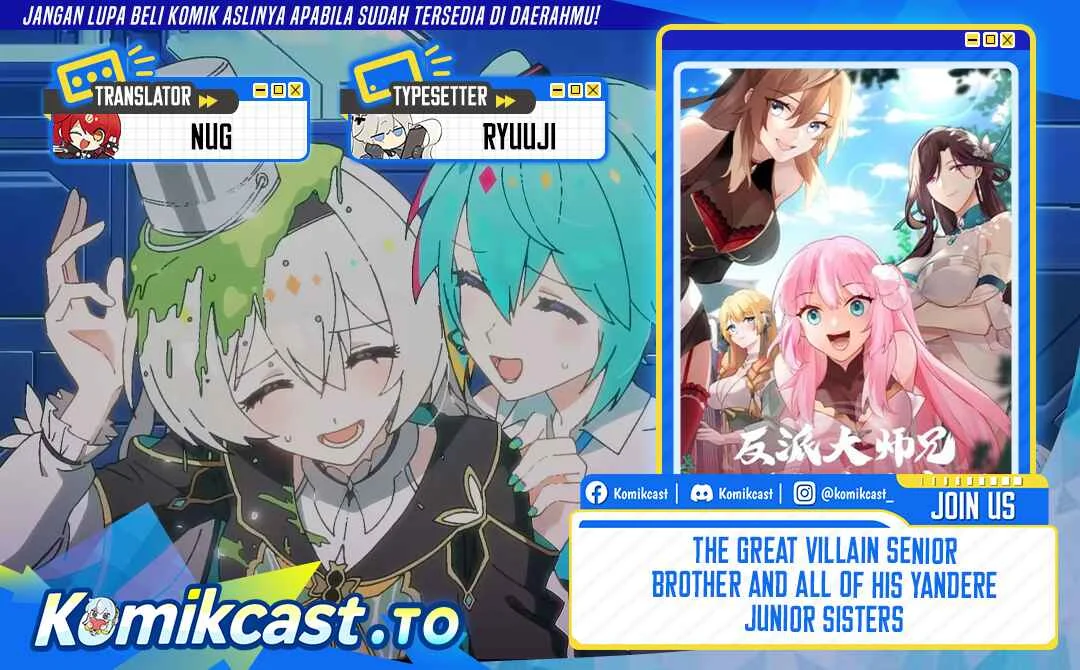 Komik The Great Villain Senior Brother and All of His Yandere Junior Sisters Chapter 182 gambar 1