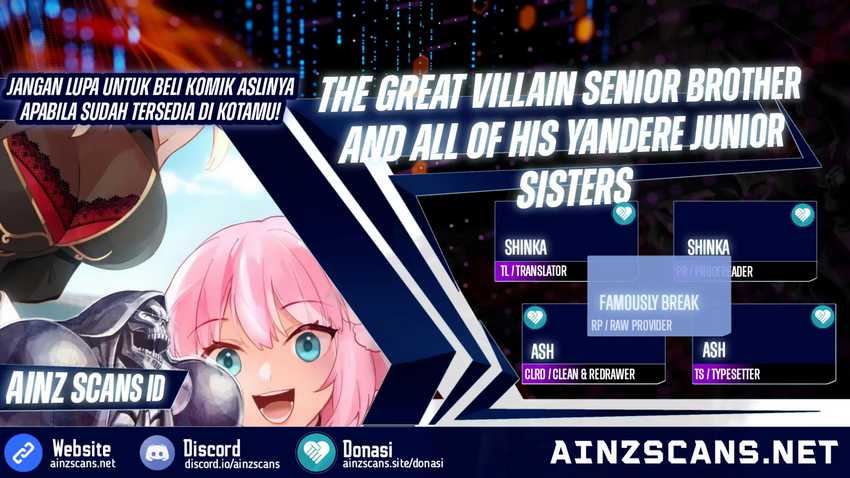 Komik The Great Villain Senior Brother and All of His Yandere Junior Sisters Chapter 96 gambar 1