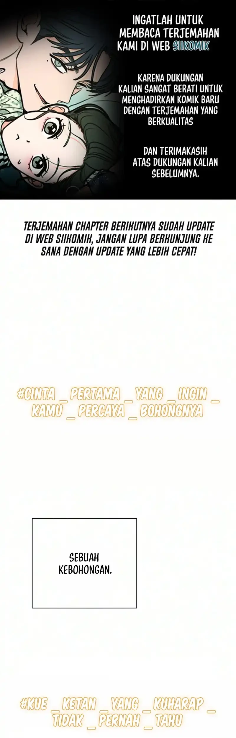 Komik The Hashtag Is First Love Chapter 46 gambar 1