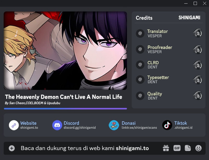 Komik The Heavenly Demon Can’t Live a Normal Life Chapter 162 gambar 1