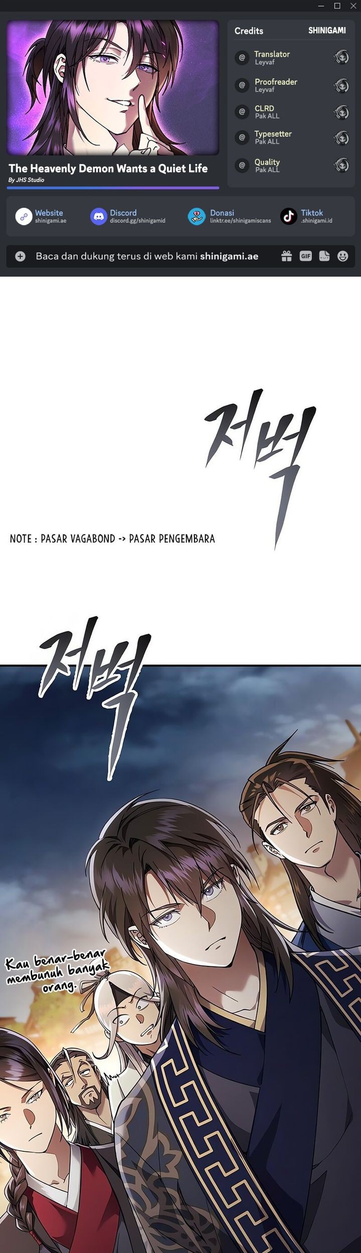 Komik The Heavenly Demon Wants A Quiet Life Chapter 48 gambar 1