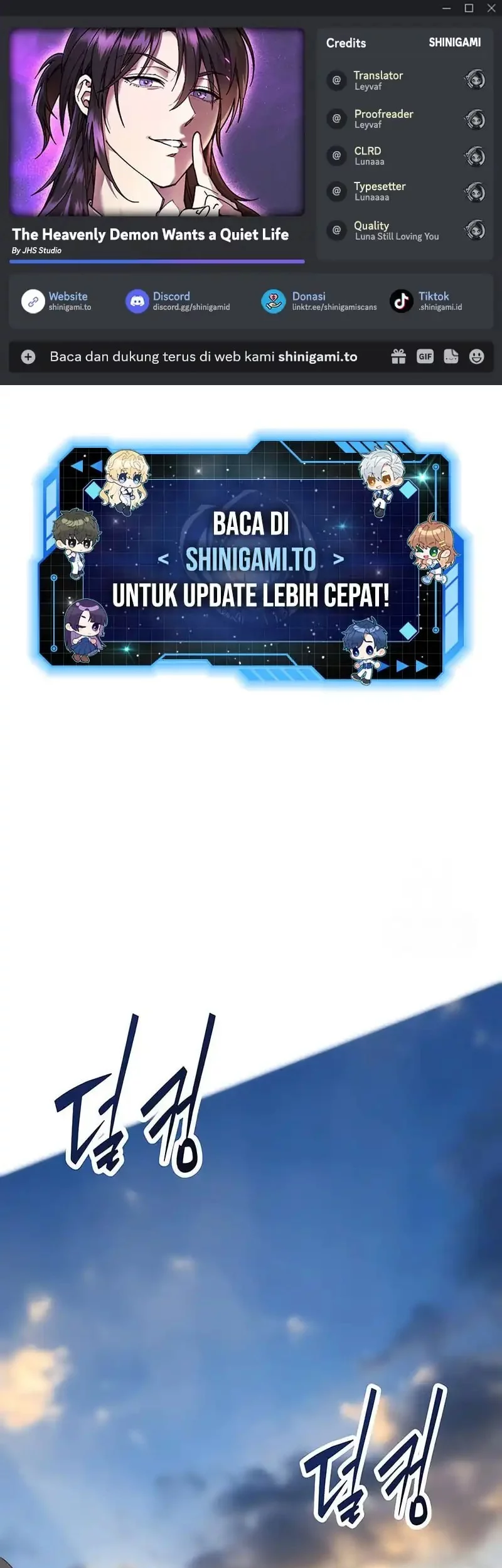 Komik The Heavenly Demon Wants A Quiet Life Chapter 49 gambar 1