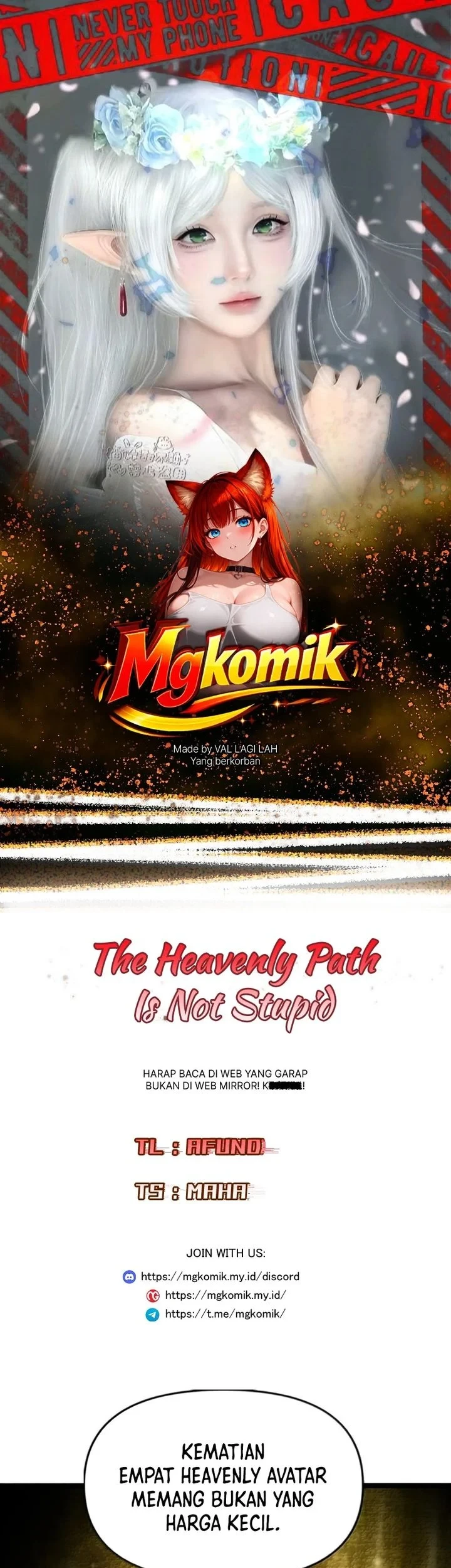 Komik The Heavenly Path Is Not Stupid Chapter 190 gambar 1